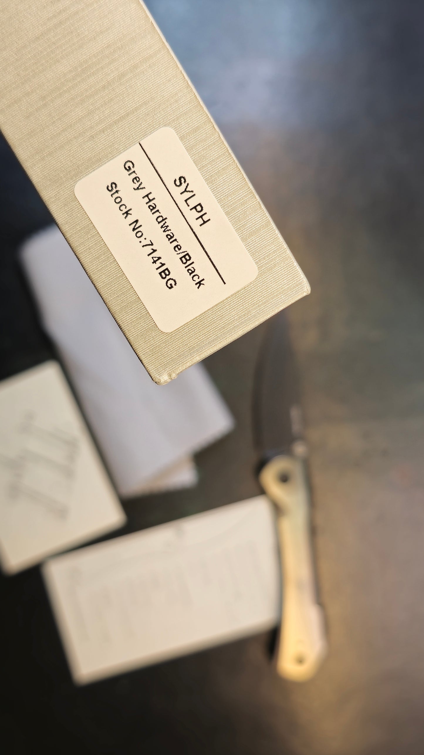 Real Steel Sylph | PVD | Stainless Steel Nitro-V Blade (OPEN BOX)