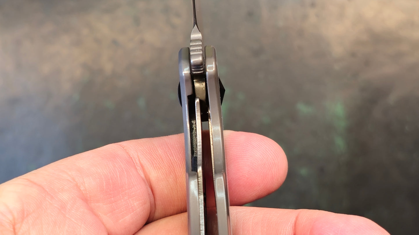 Kershaw Deadline 3.8 in. 8Cr13MoV Stainless Blade 2-Toned Handle, Reversible Deep Carry Clip, KVT Ball-Bearing (CLOSEOUT - OPEN BOX)