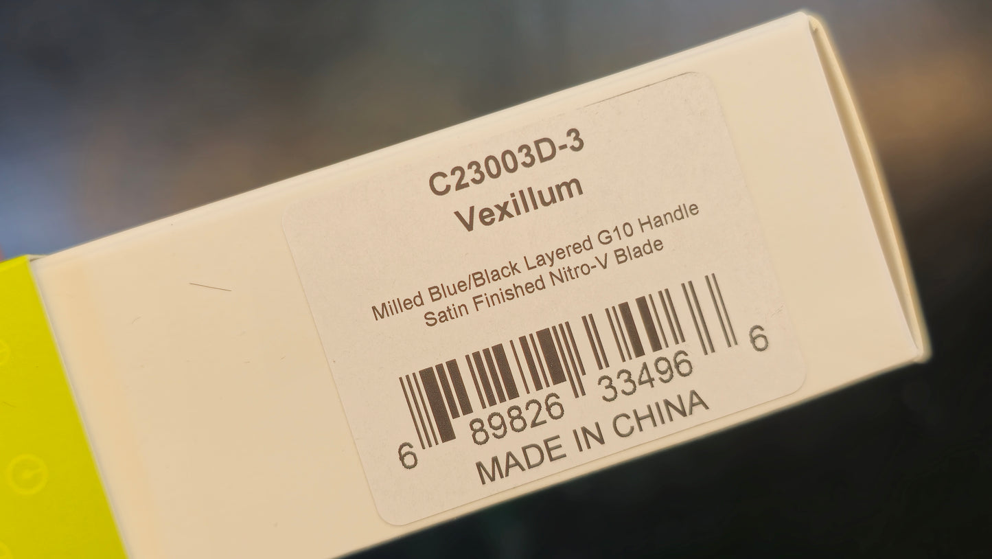 CIVIVI Vexillum G10 Handle 3.81" Nitro-V Blade (CLOSEOUT - OPENBOX)