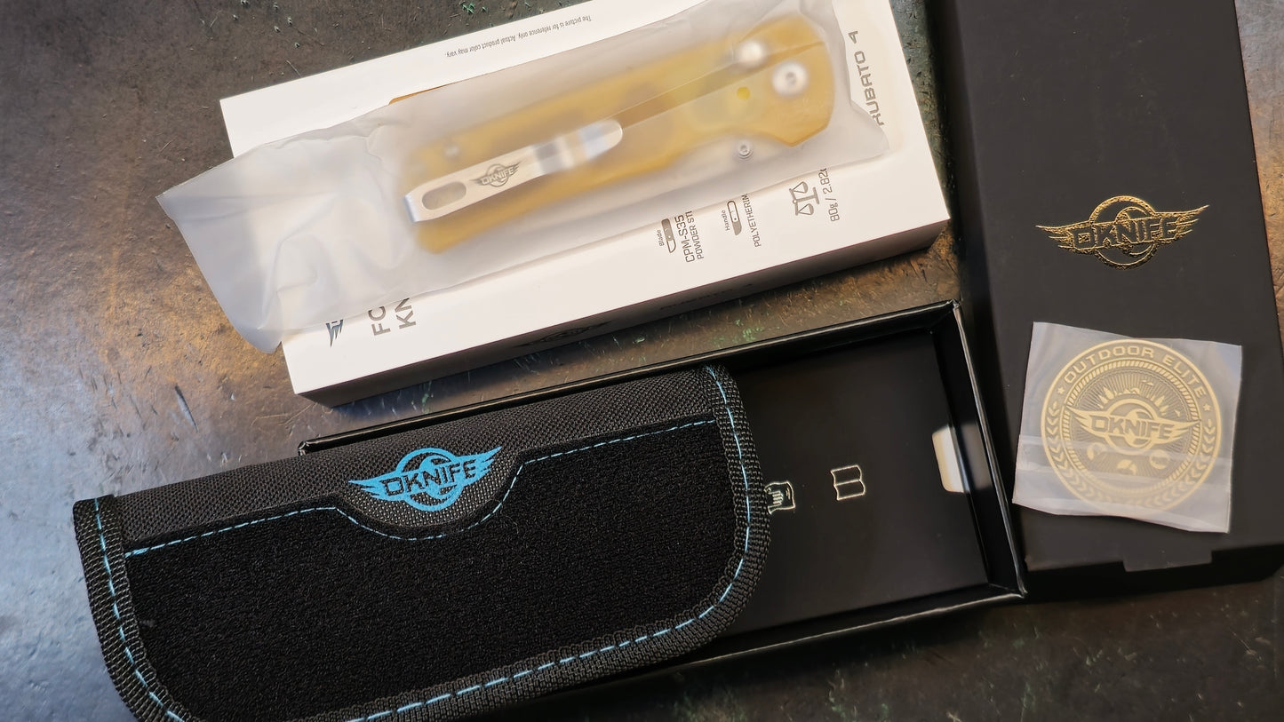 Olight Rubato 4 PEI CPM-S35VN (NEW - OPEN BOX)