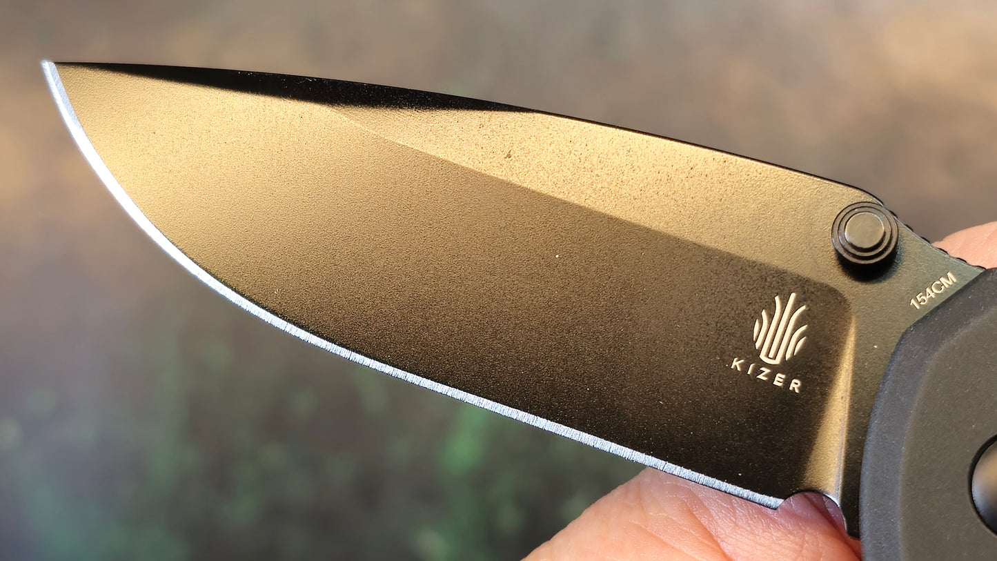 Kizer Sub-3 OBK 154CM Clutch Lock Aluminum (NEW - OPEN BOX)