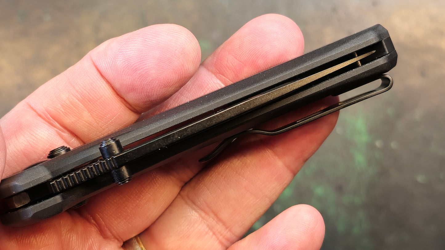Kizer Sub-3 OBK 154CM Clutch Lock Aluminum (NEW - OPEN BOX)