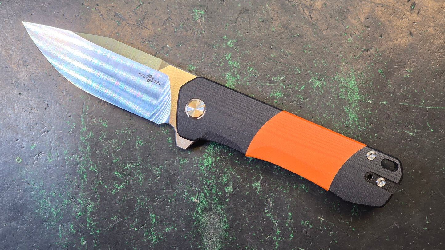 Twosun TS515 G10 Handle 14C28N (NEW)