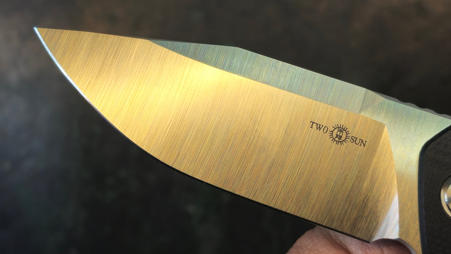 Twosun TS515 G10 Handle 14C28N (NEW)