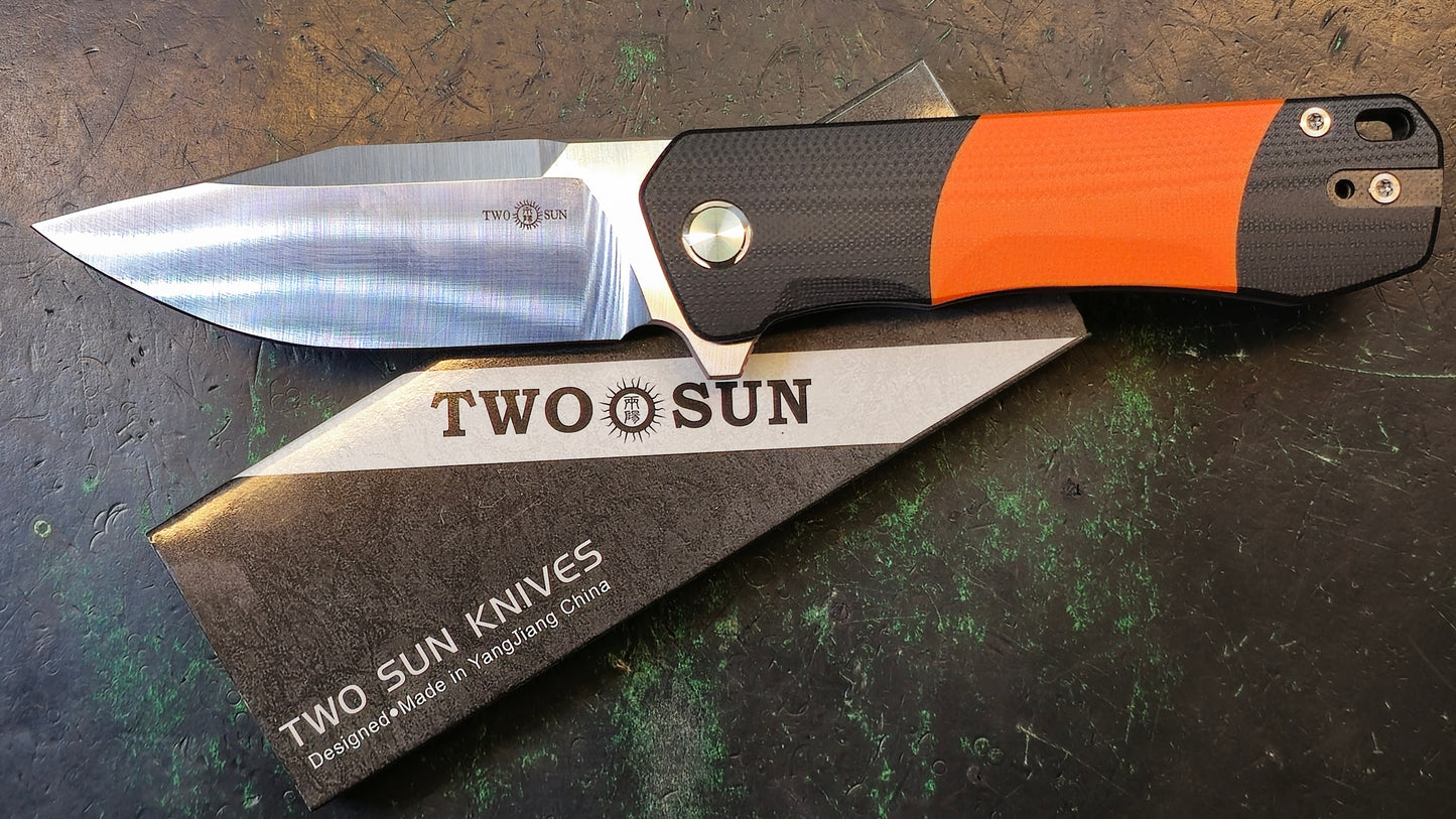 Twosun TS515 G10 Handle 14C28N (NEW)