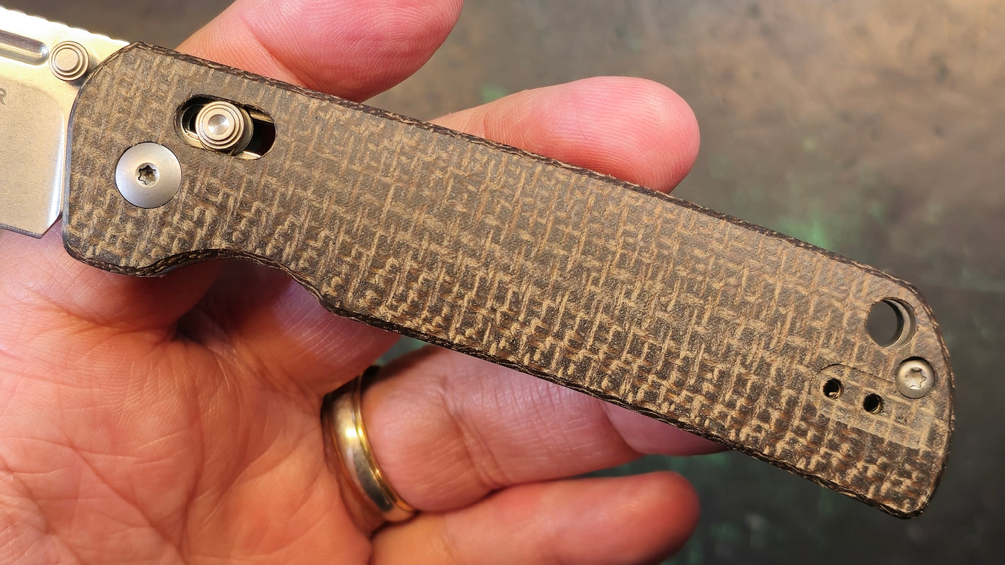 Kizer Escort | 154CM | Micarta (1 NIB & 1 NEW OPEN BOX)