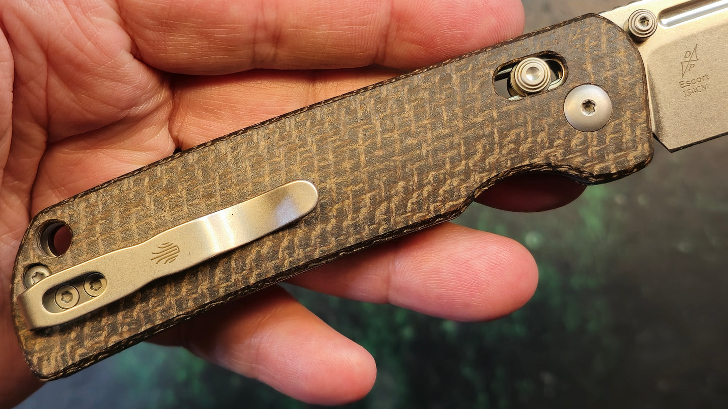 Kizer Escort | 154CM | Micarta (1 NIB & 1 NEW OPEN BOX)