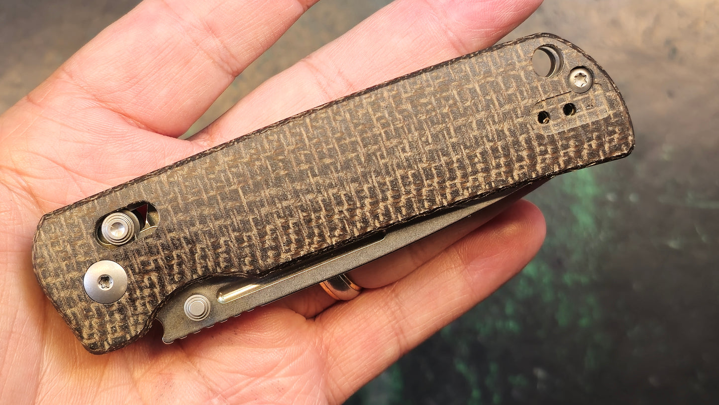 Kizer Escort | 154CM | Micarta (1 NIB & 1 NEW OPEN BOX)