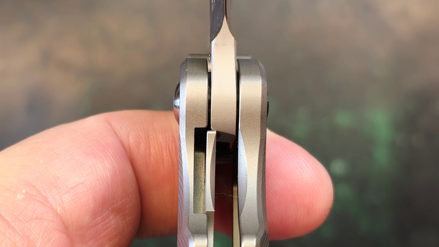 TWOSUN TS439 Titanium Handle M390 (NEW/CLOSEOUT)
