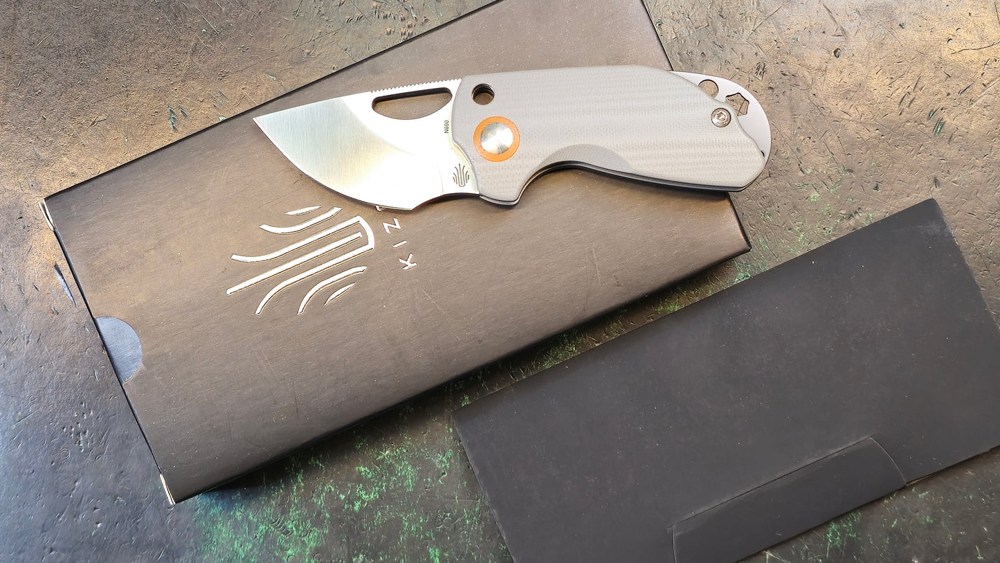 Kizer Catshark | N690 | Titanium+G10 (NEW - OPEN BOX)