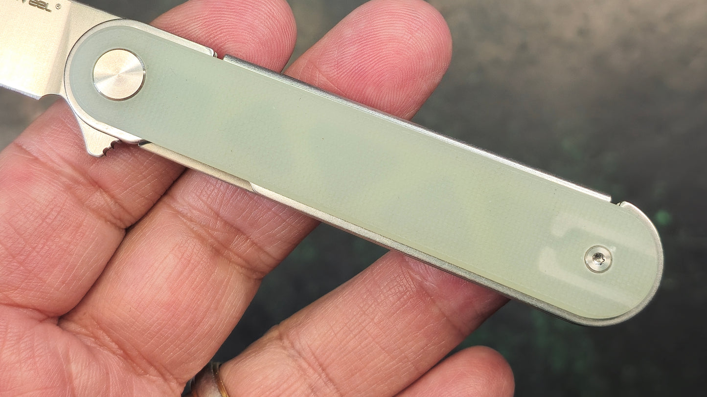 Real Steel Iris Natural G10 Satin 12C27 (New - OPEN BOX)