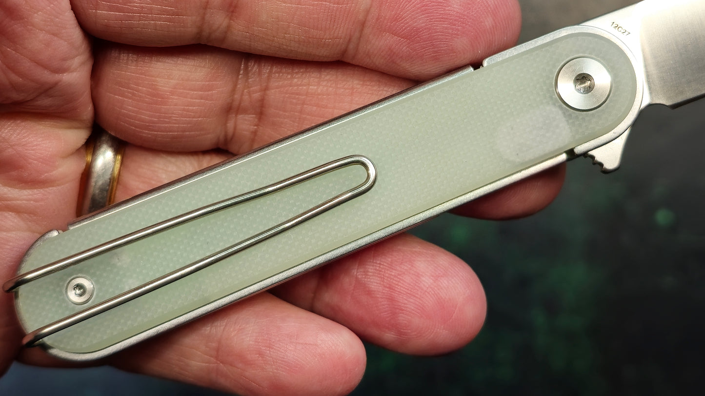 Real Steel Iris Natural G10 Satin 12C27 (New - OPEN BOX)