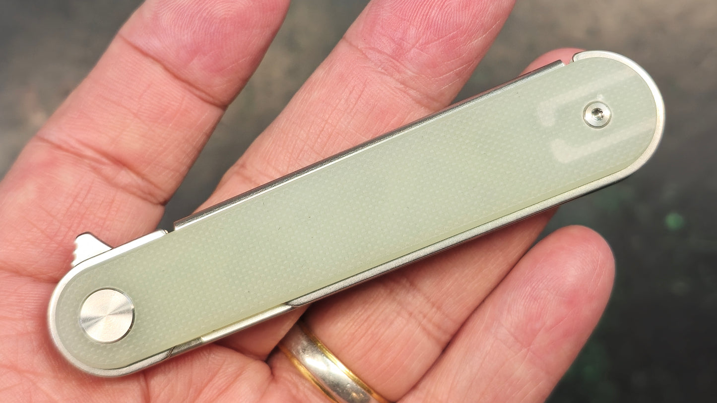 Real Steel Iris Natural G10 Satin 12C27 (New - OPEN BOX)