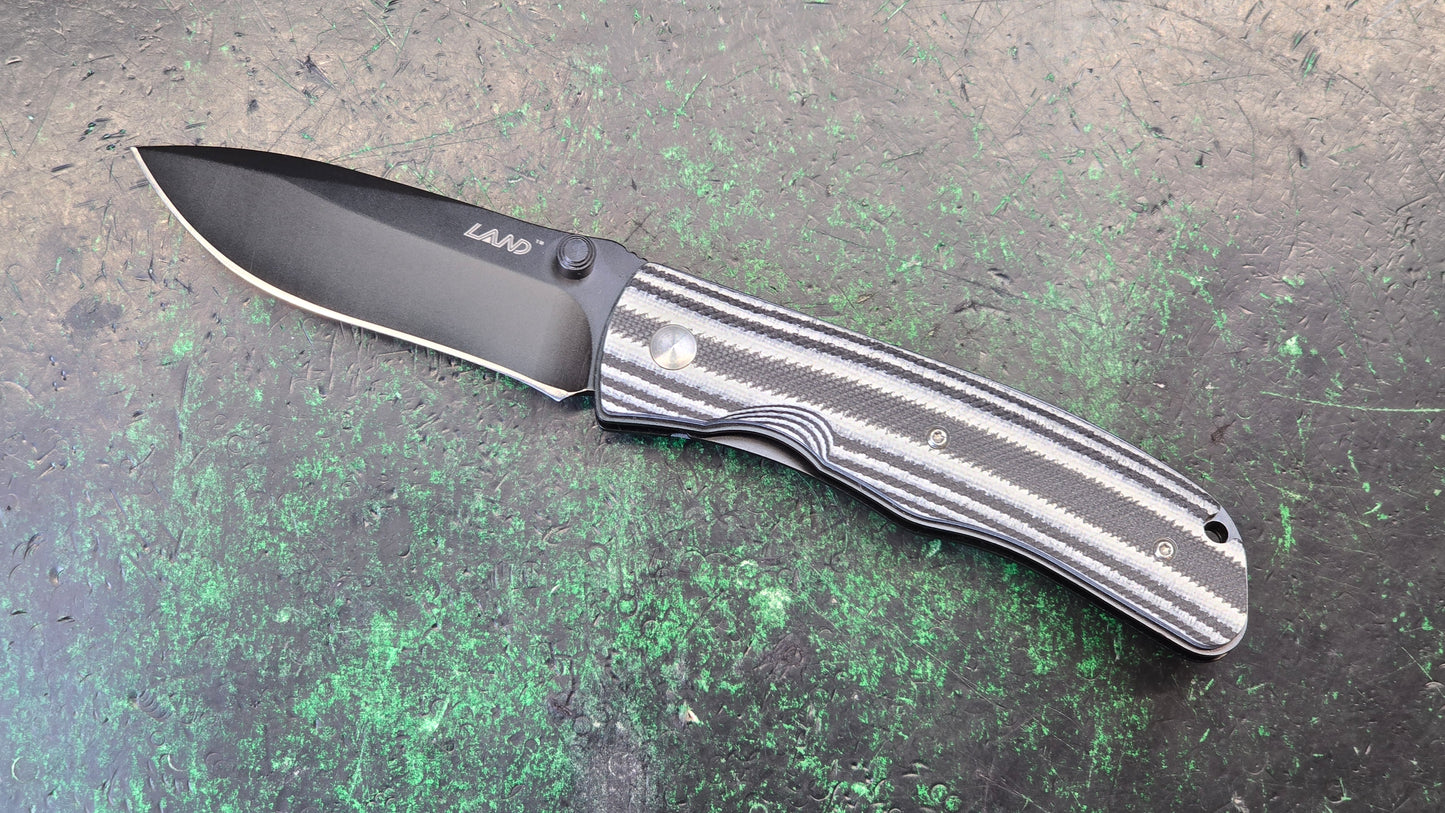 Land 9055 LUC EDC Frame Lock 8CR13MOV G10 (NEW - OPEN BOX)