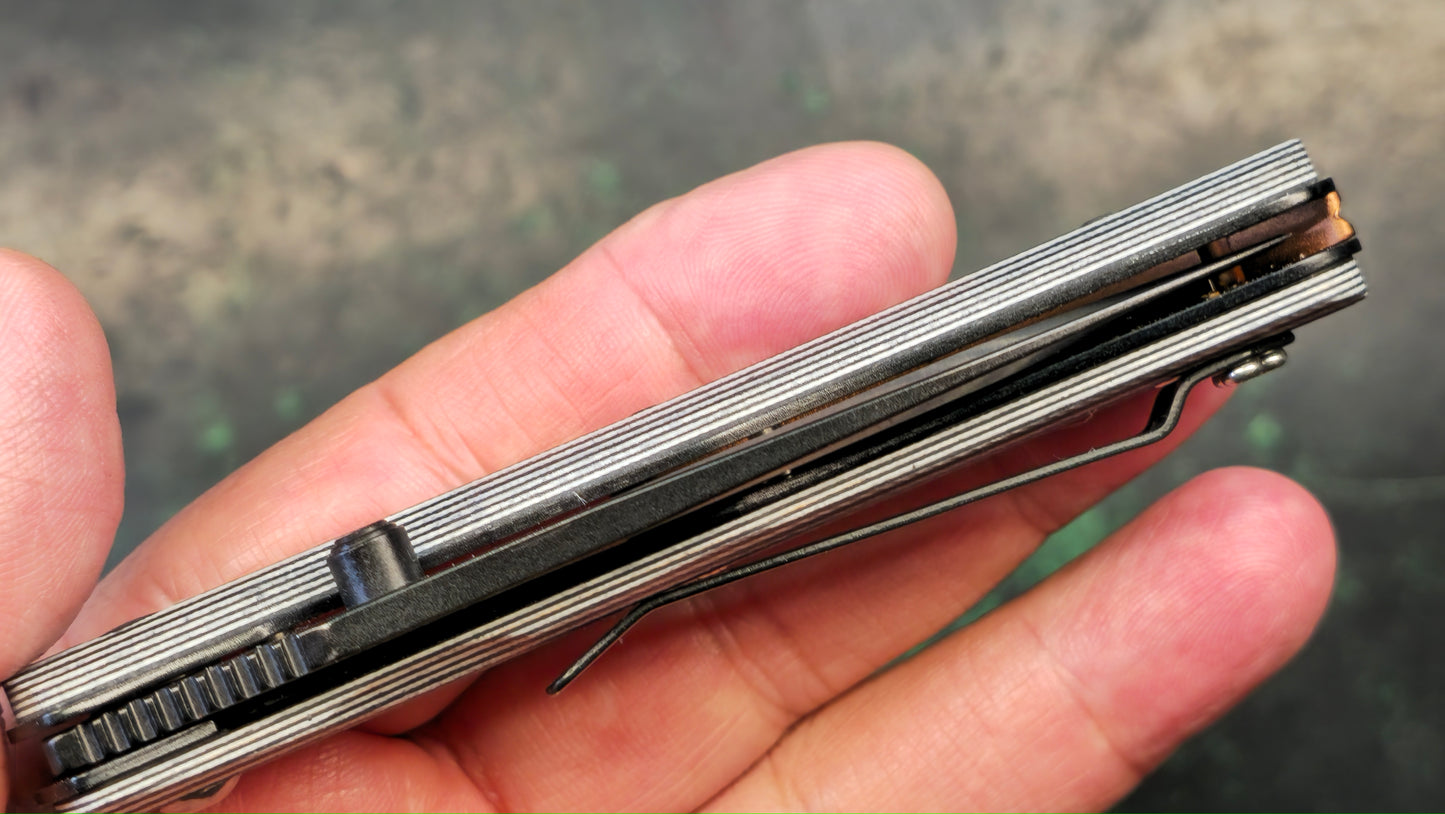 Land 9055 LUC EDC Frame Lock 8CR13MOV G10 (NEW - OPEN BOX)
