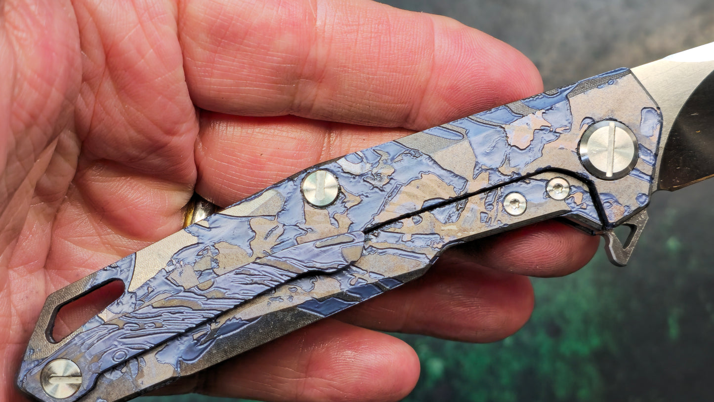 TWOSUN TS21 3D Topograph multi colored titanium D2 (NEW)