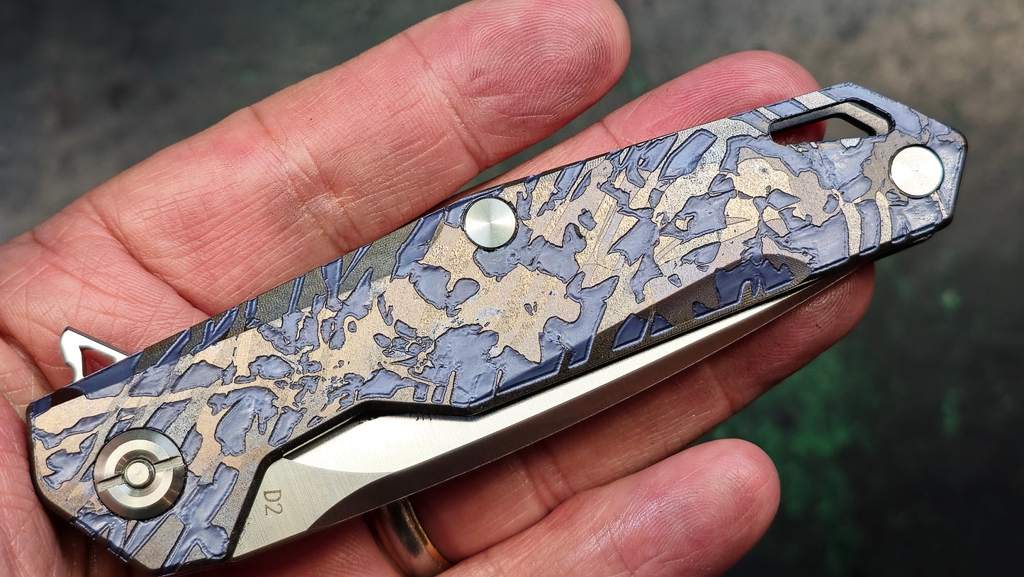 TWOSUN TS21 3D Topograph multi colored titanium D2 (NEW)