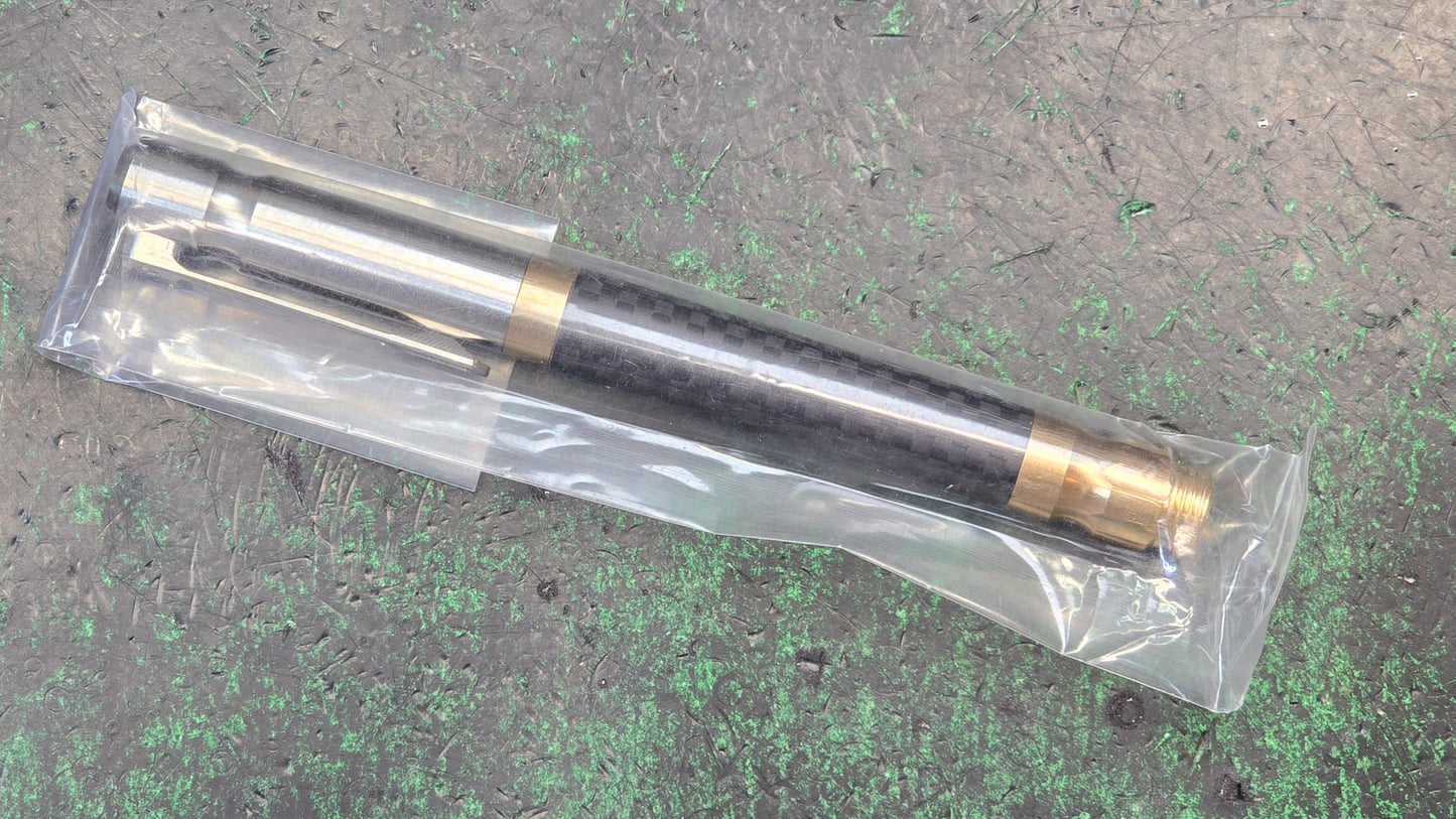 TWOSUN PEN06 TACTICAL POCKET PEN TITANIUM BRASS CARBON FIBER ALLOY BODY (NEW)