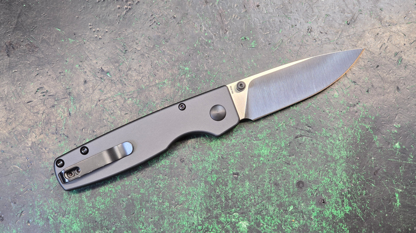 Kizer Original Black Aluminum Handle 3 Inch 154CM (NEW - OPEN BOX)