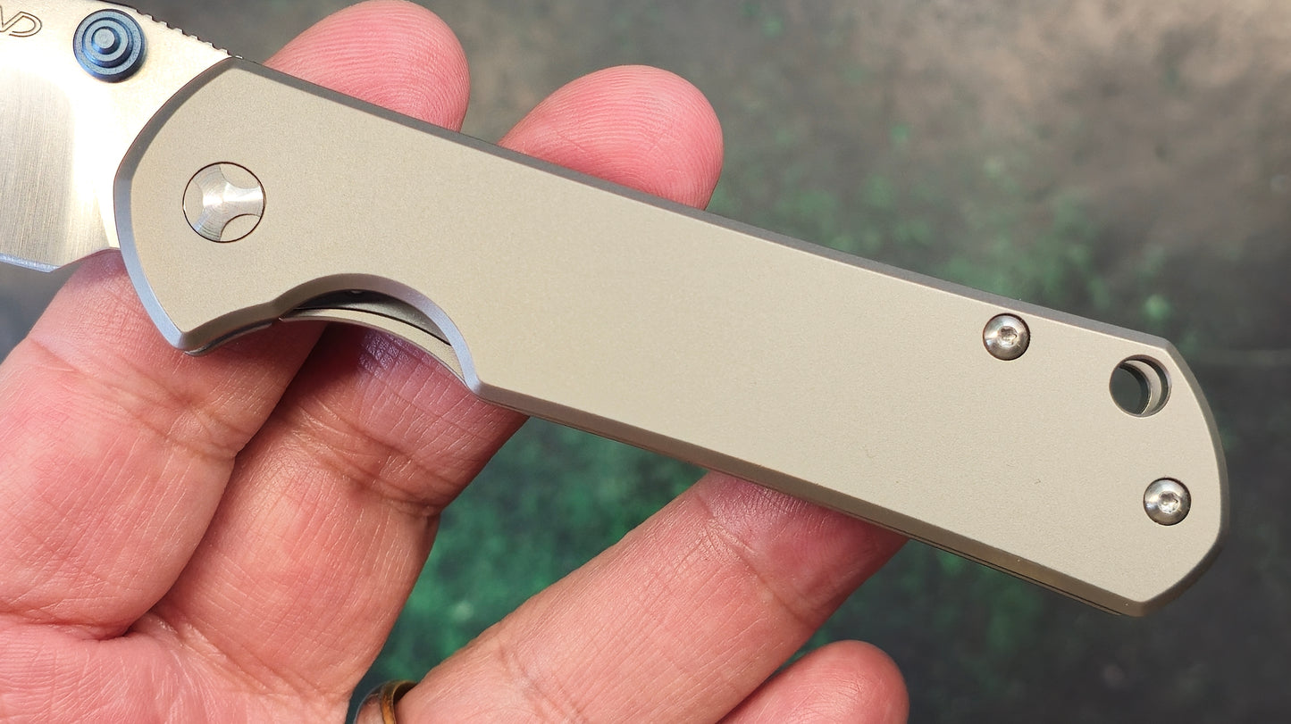 LAND 812S TC4 Titanium S35VN Steel (NEW - OPEN BOX)