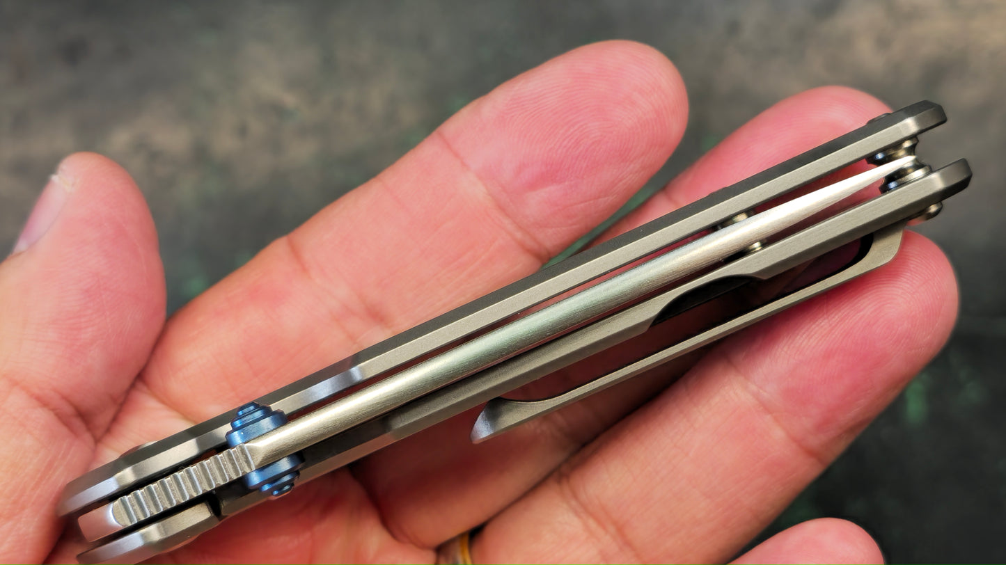 LAND 812S TC4 Titanium S35VN Steel (NEW - OPEN BOX)