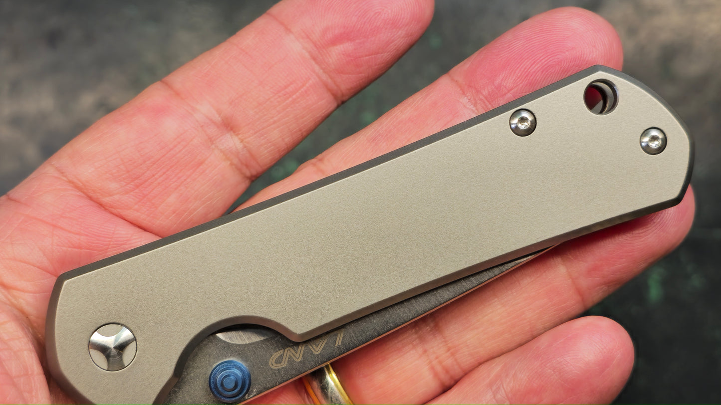 LAND 812S TC4 Titanium S35VN Steel (NEW - OPEN BOX)