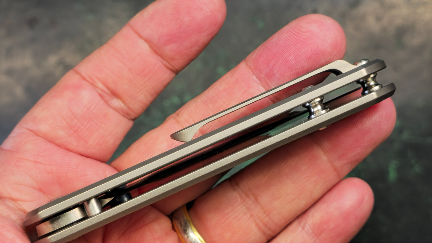 LAND 812S TC4 Titanium S35VN Steel (NEW - OPEN BOX)