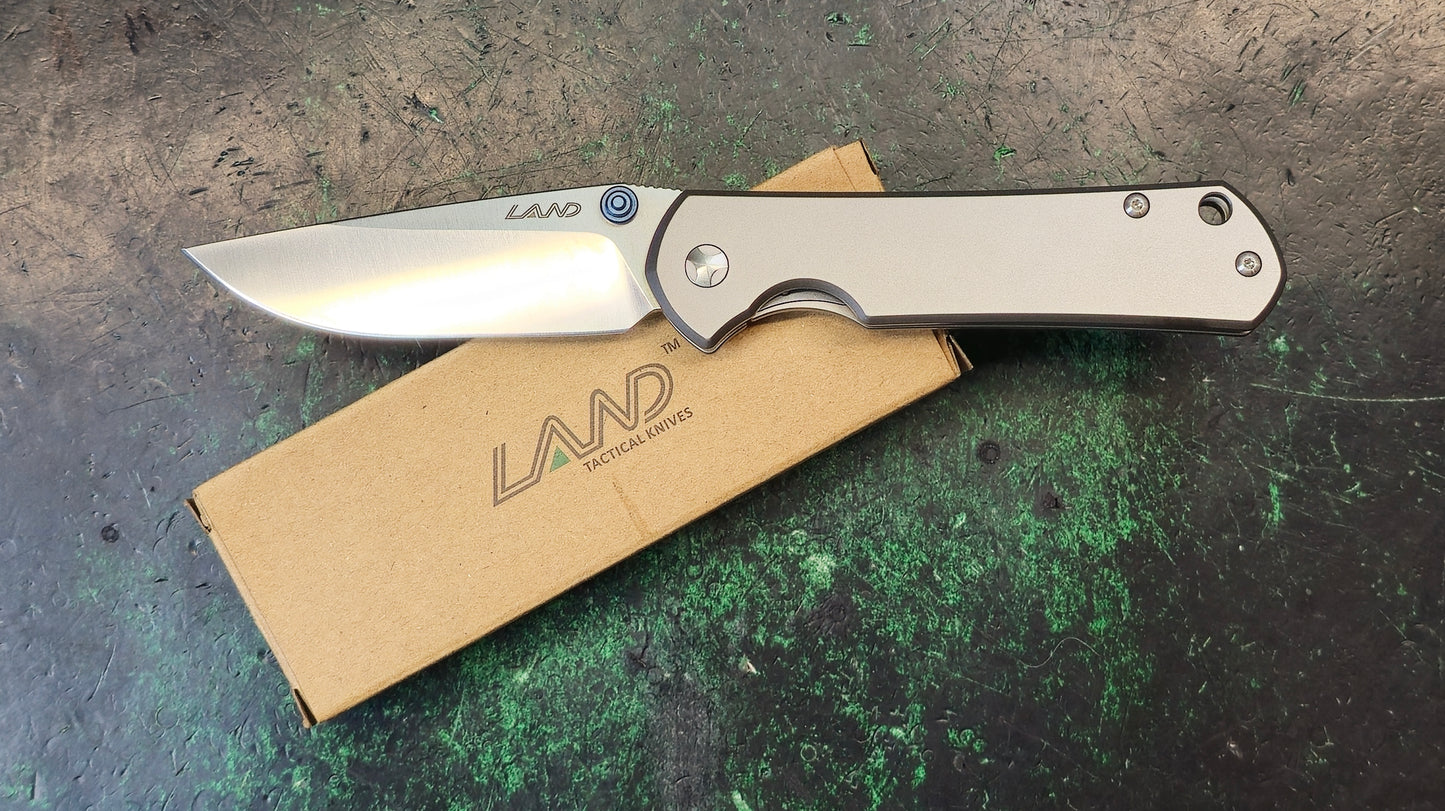 LAND 812S TC4 Titanium S35VN Steel (NEW - OPEN BOX)