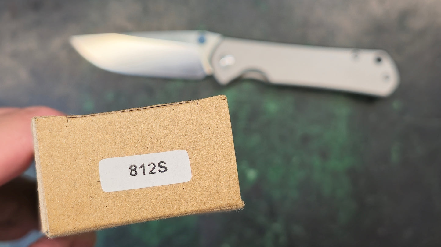 LAND 812S TC4 Titanium S35VN Steel (NEW - OPEN BOX)