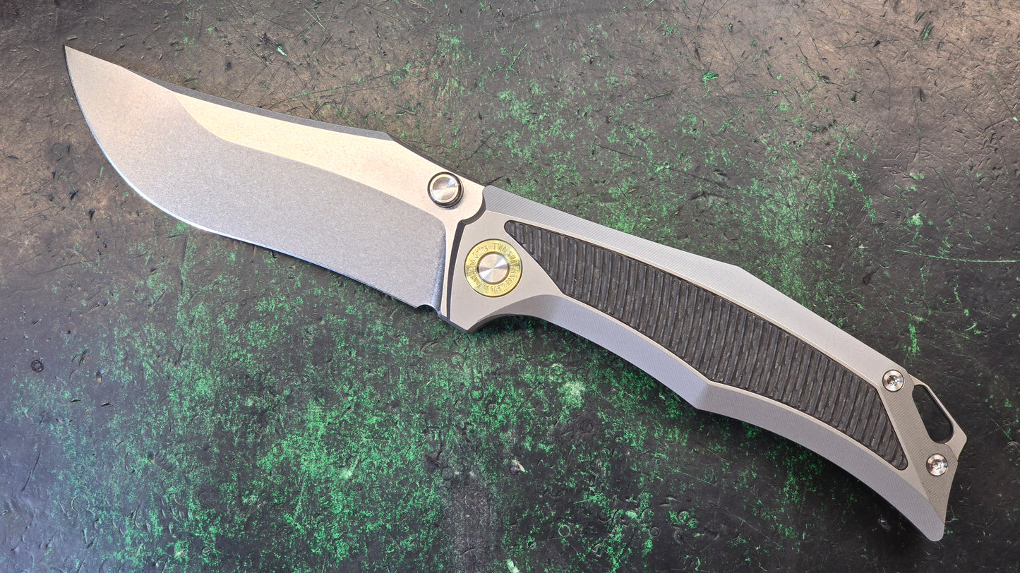 TWOSUN TS571 Titanium/Carbon Fiber Handle K110 (NEW - OPEN BOX)