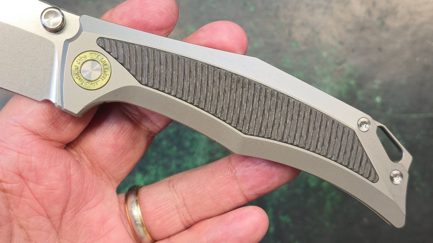 TWOSUN TS571 Titanium/Carbon Fiber Handle K110 (NEW - OPEN BOX)