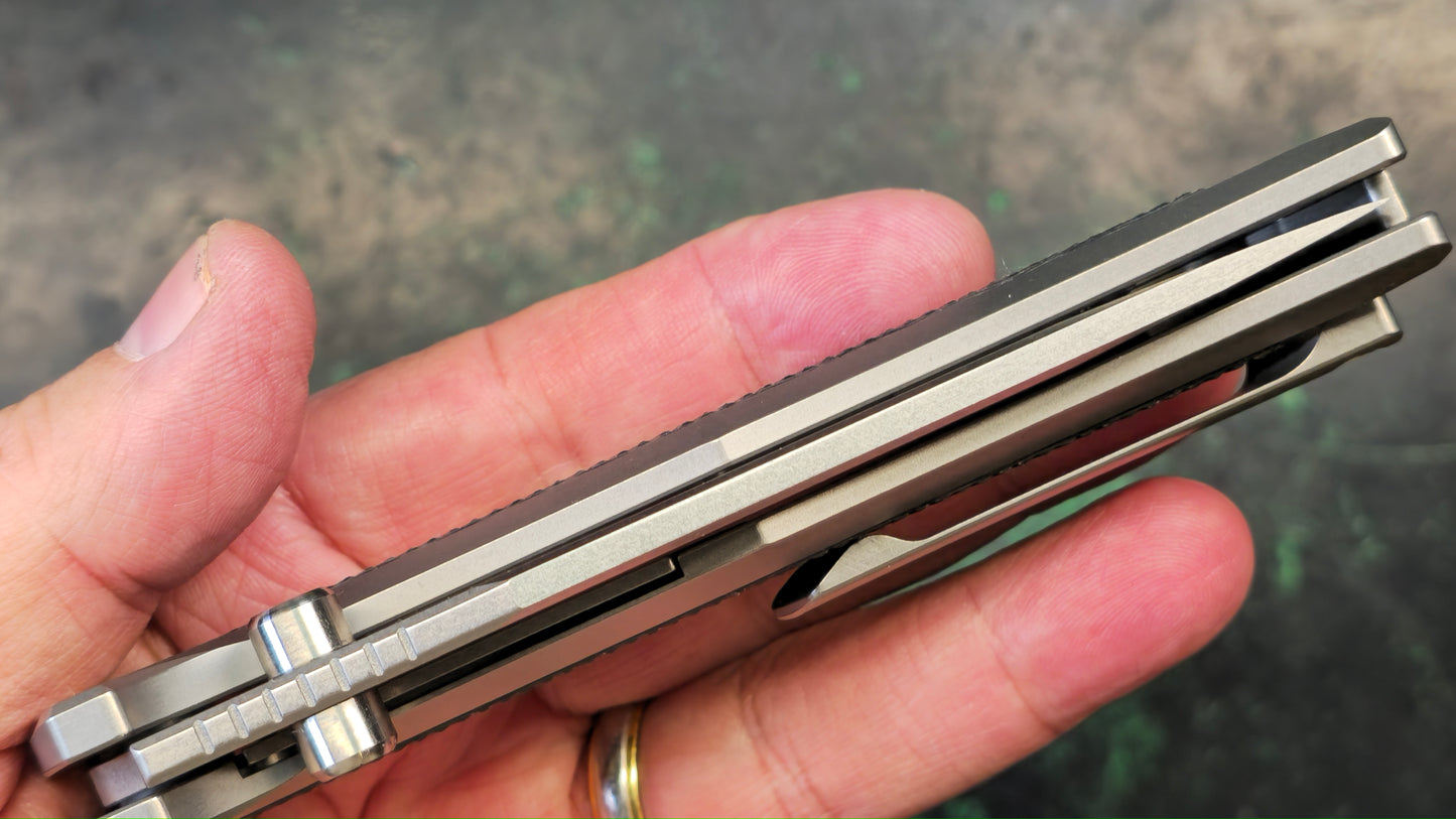 TWOSUN TS571 Titanium/Carbon Fiber Handle K110 (NEW - OPEN BOX)