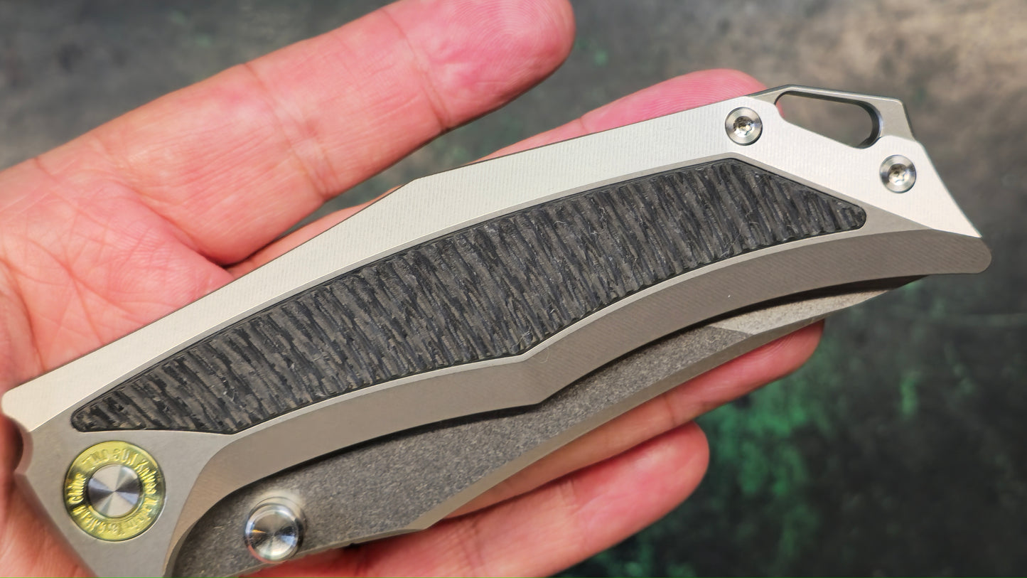 TWOSUN TS571 Titanium/Carbon Fiber Handle K110 (NEW - OPEN BOX)