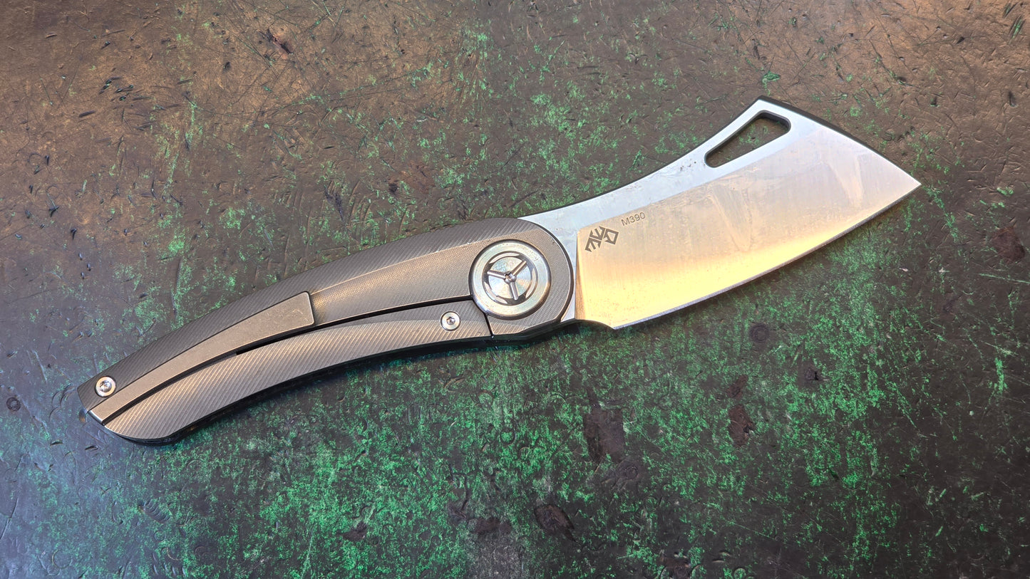 TWOSUN TS137 TC4 TITANIUM CARBON FIBER M390 (NEW)