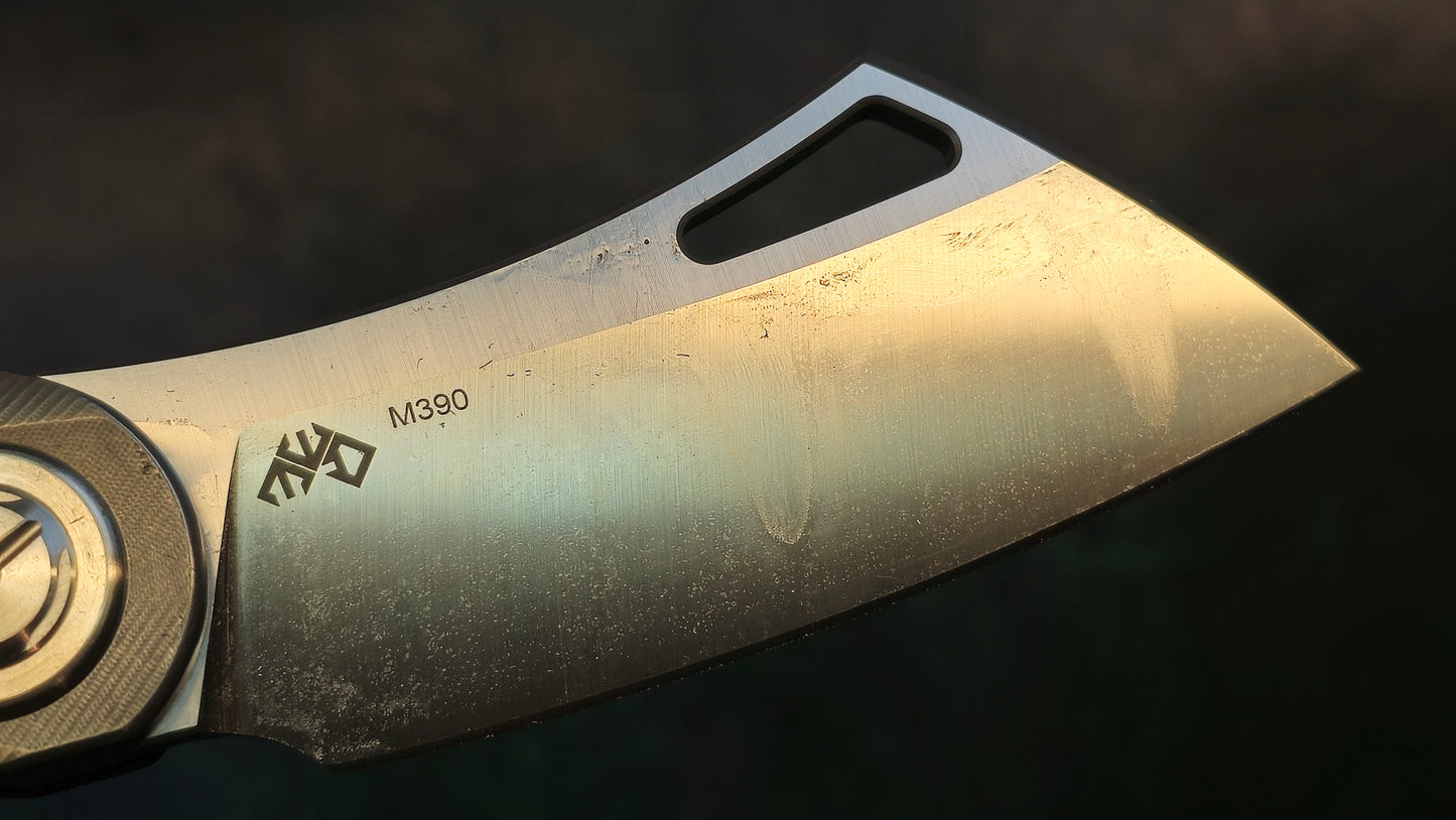 TWOSUN TS137 TC4 TITANIUM CARBON FIBER M390 (NEW)
