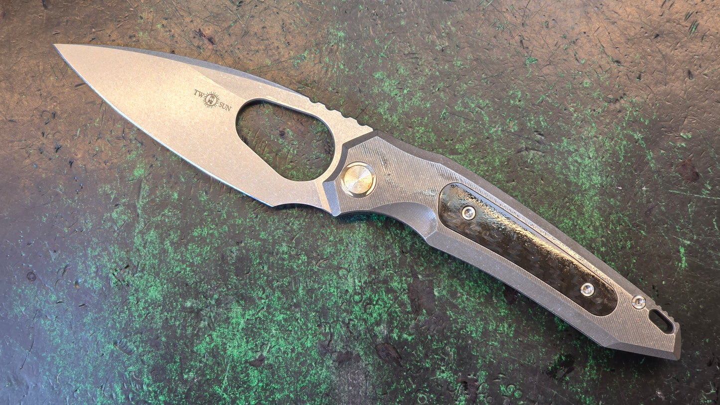 TwoSun TS382 Titanium/Carbon Fiber 14C28N (NEW)