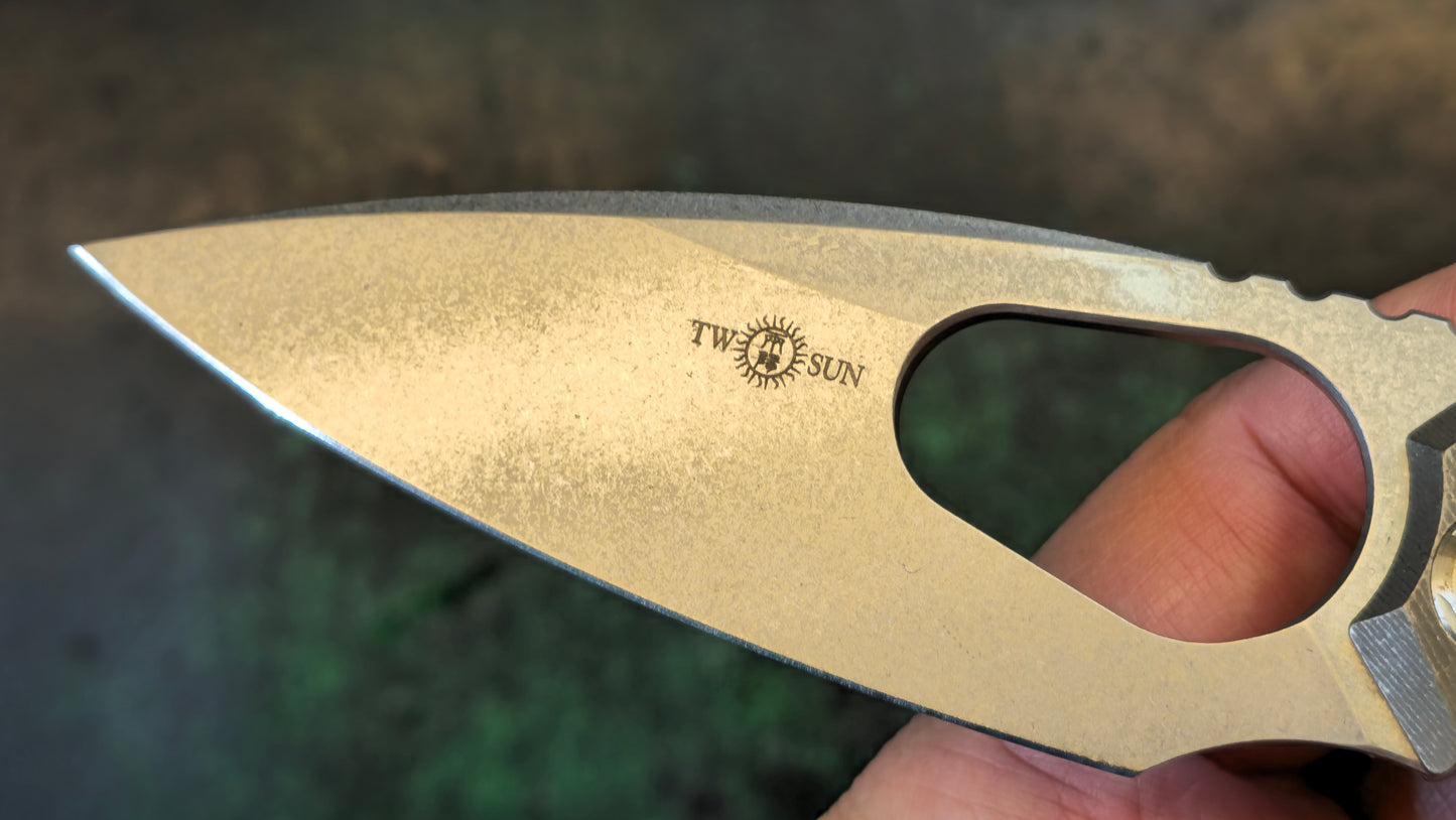 TwoSun TS382 Titanium/Carbon Fiber 14C28N (NEW)