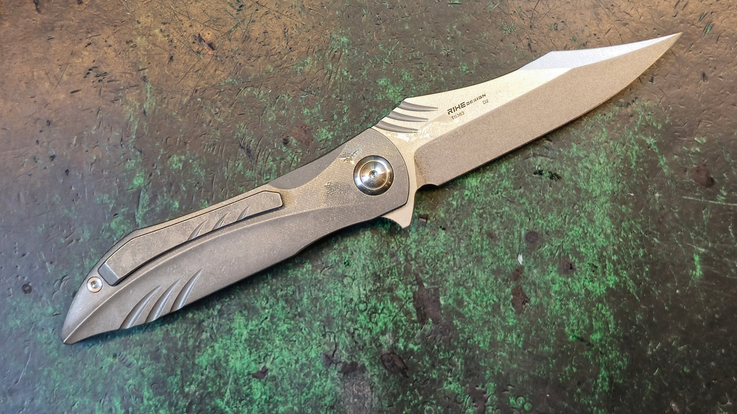 TWOSUN TS363 Gray Titanium Handle D2