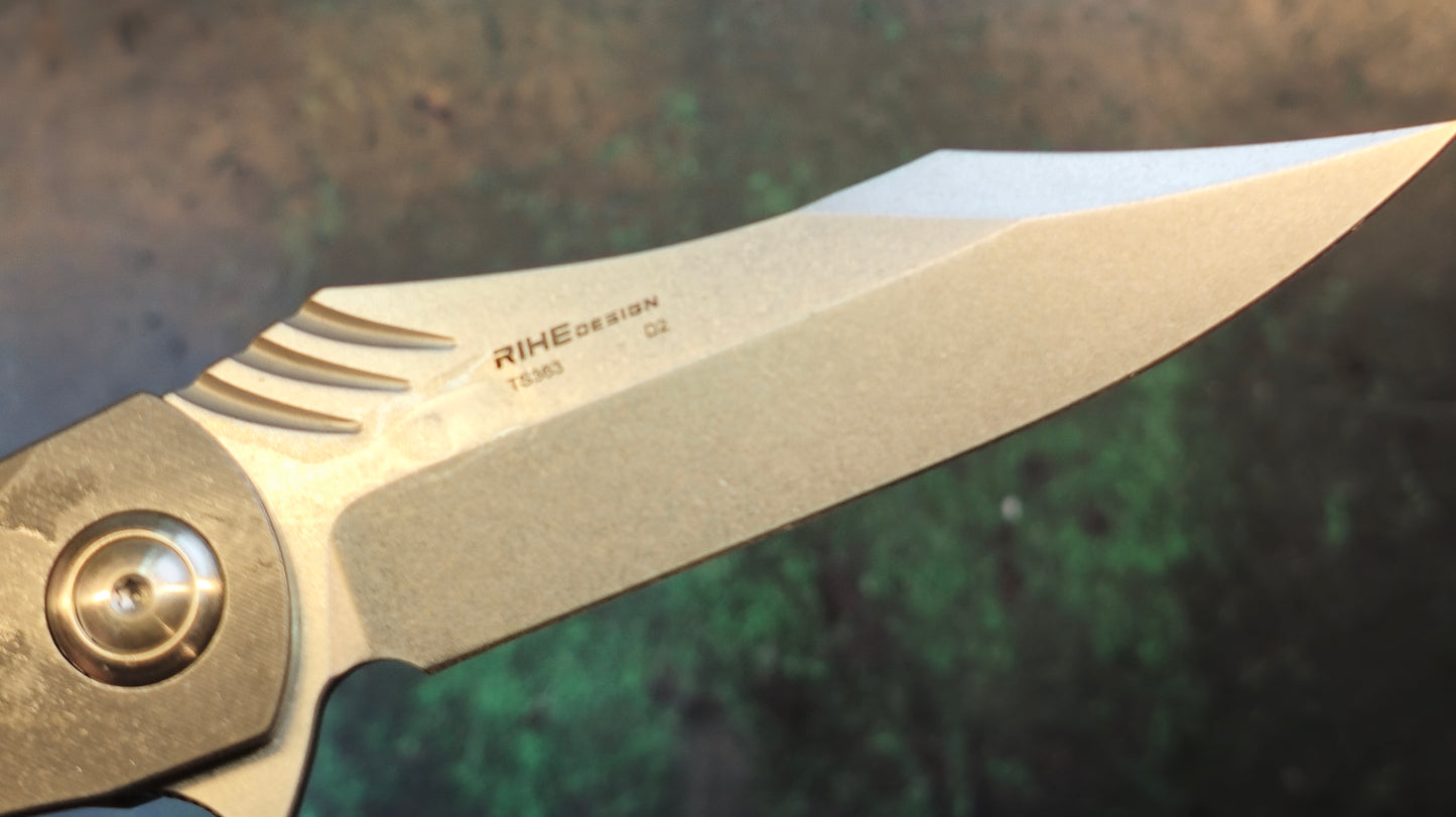 TWOSUN TS363 Gray Titanium Handle D2