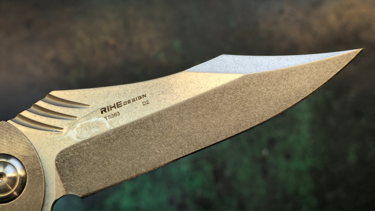 TWOSUN TS363 Gray Titanium Handle D2