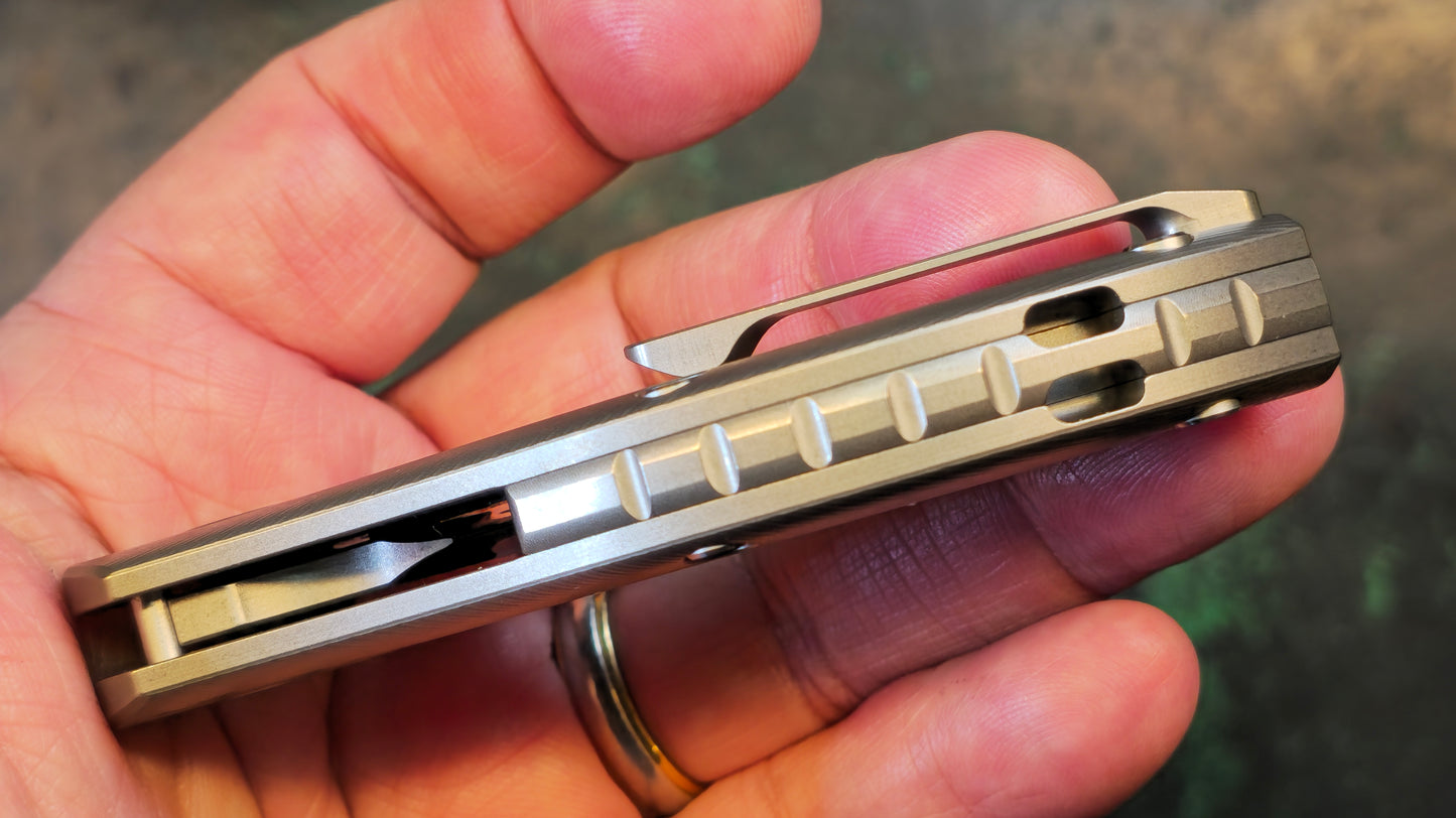 TWOSUN TS230 Titanium Handle 14C28N (NEW)
