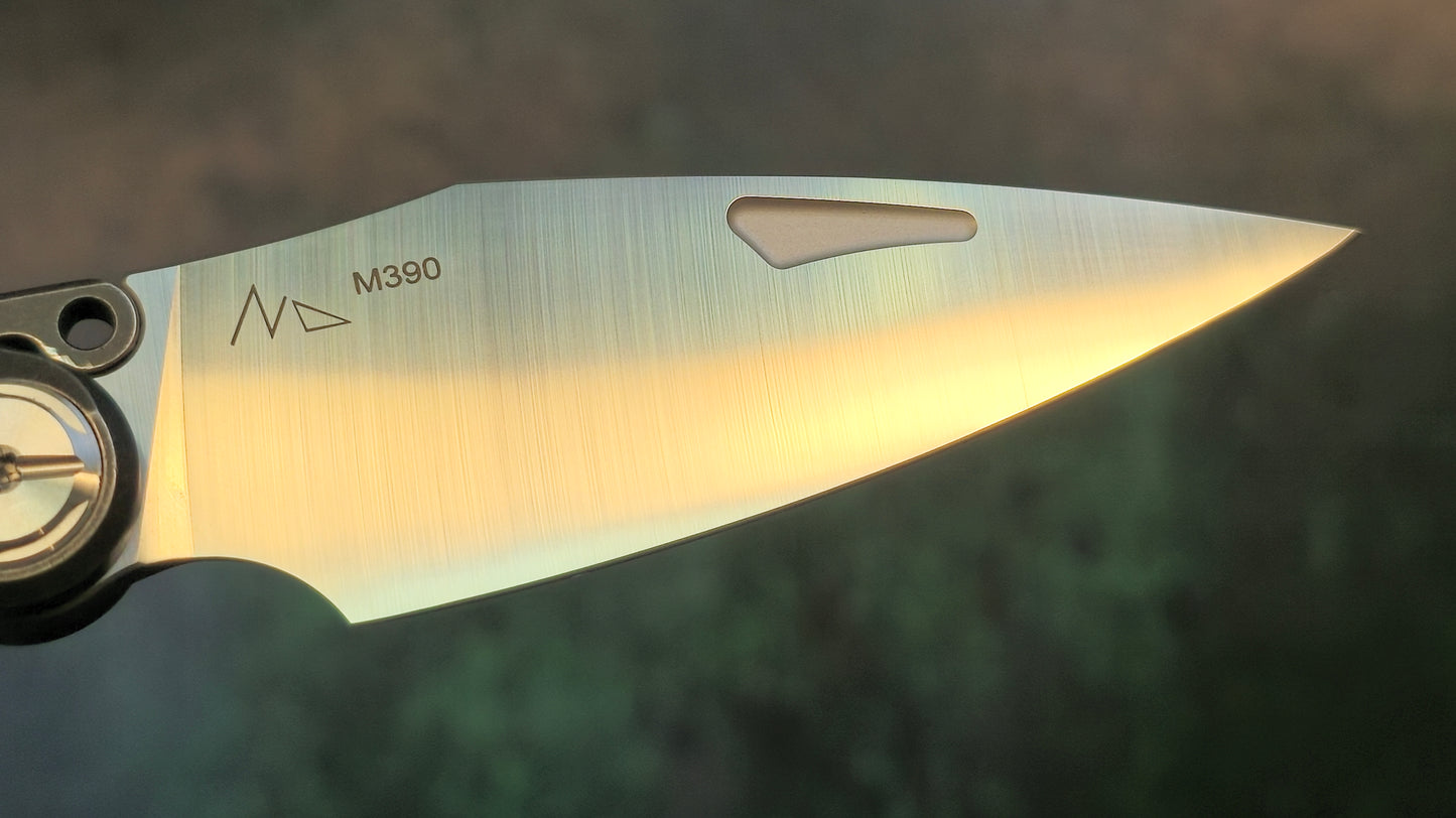TwoSun TS164 SLIP JOINT Titanium Handle M390 (NEW - OPEN BOX)