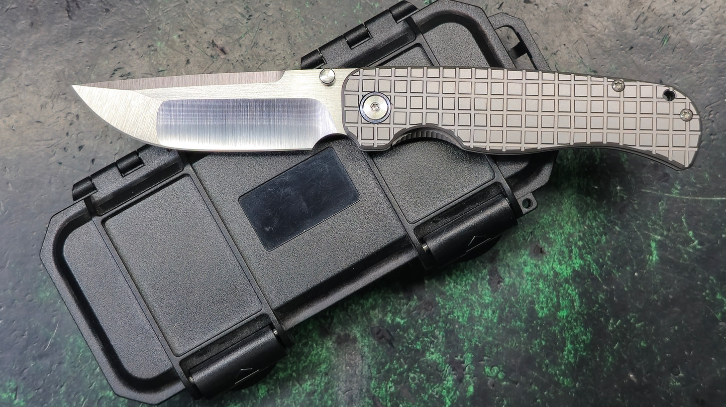 TUYA WRATH V1 Frag Patterned Titanium S90V (NEW - OPEN BOX)