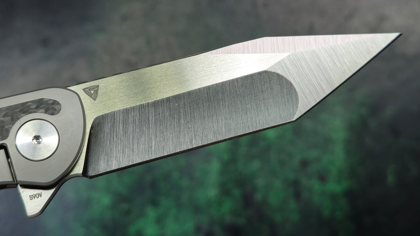 Tuya Scaphoid Titanium Carbon Fiber S90V (NEW)
