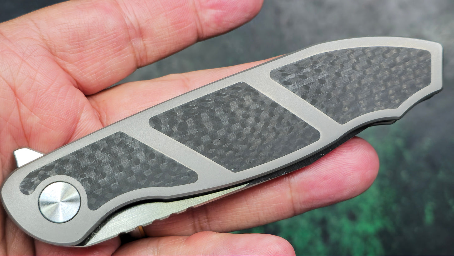 Tuya Scaphoid Titanium Carbon Fiber S90V (NEW)