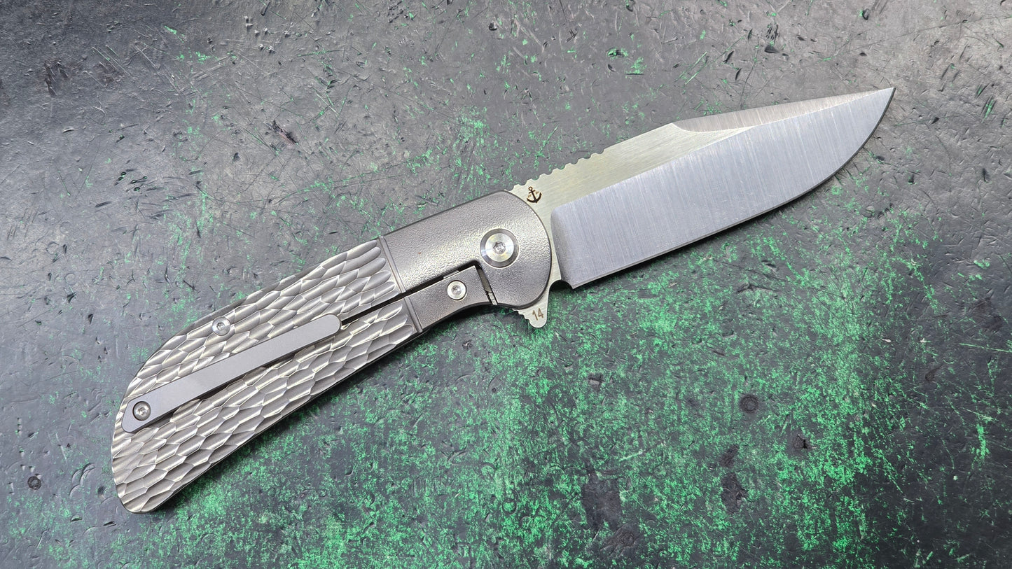 Tuya Rackham Jack Jigged Titanium M390 (NEW)