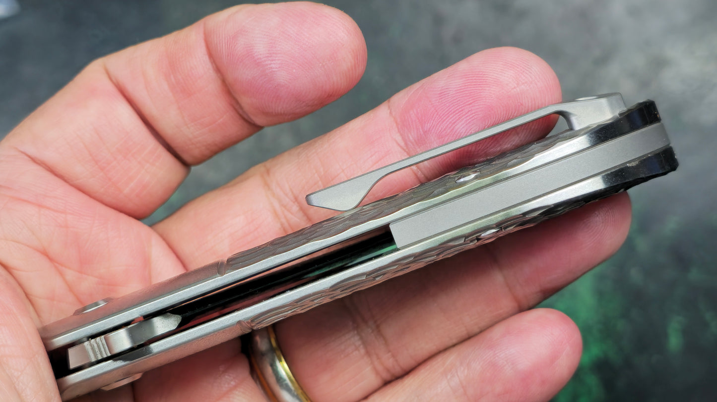 Tuya Rackham Jack Jigged Titanium M390 (NEW)