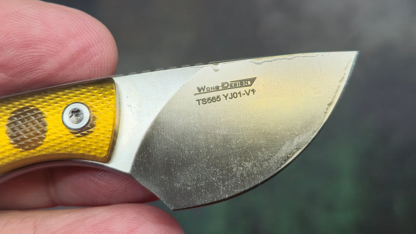 TwoSun TS565 Micro Mini Fixed Blade PEI Handle YJ01-V01 (NEW)