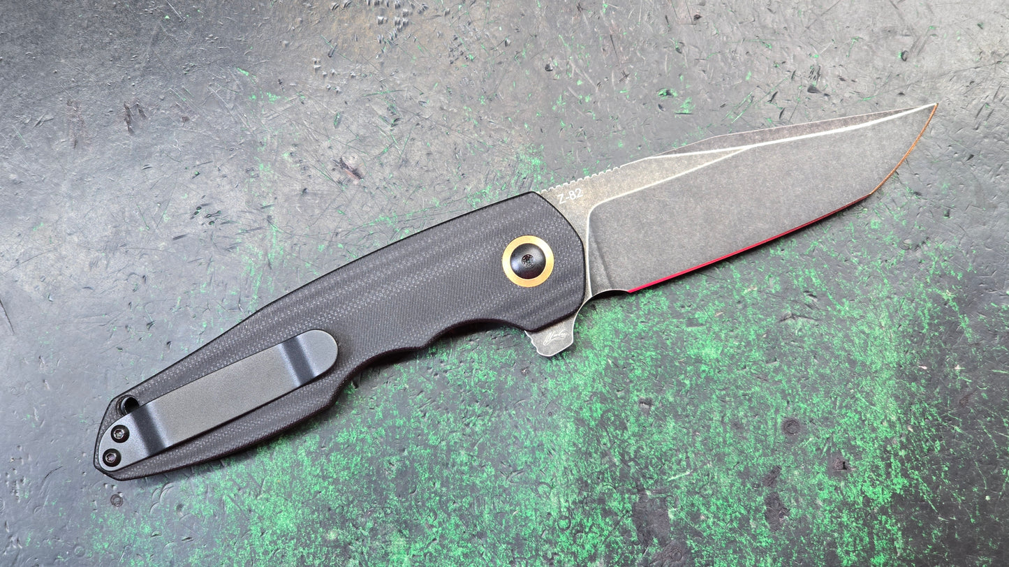 Kizer Z-82 Black G-10 Stonewashed N690 (NEW)