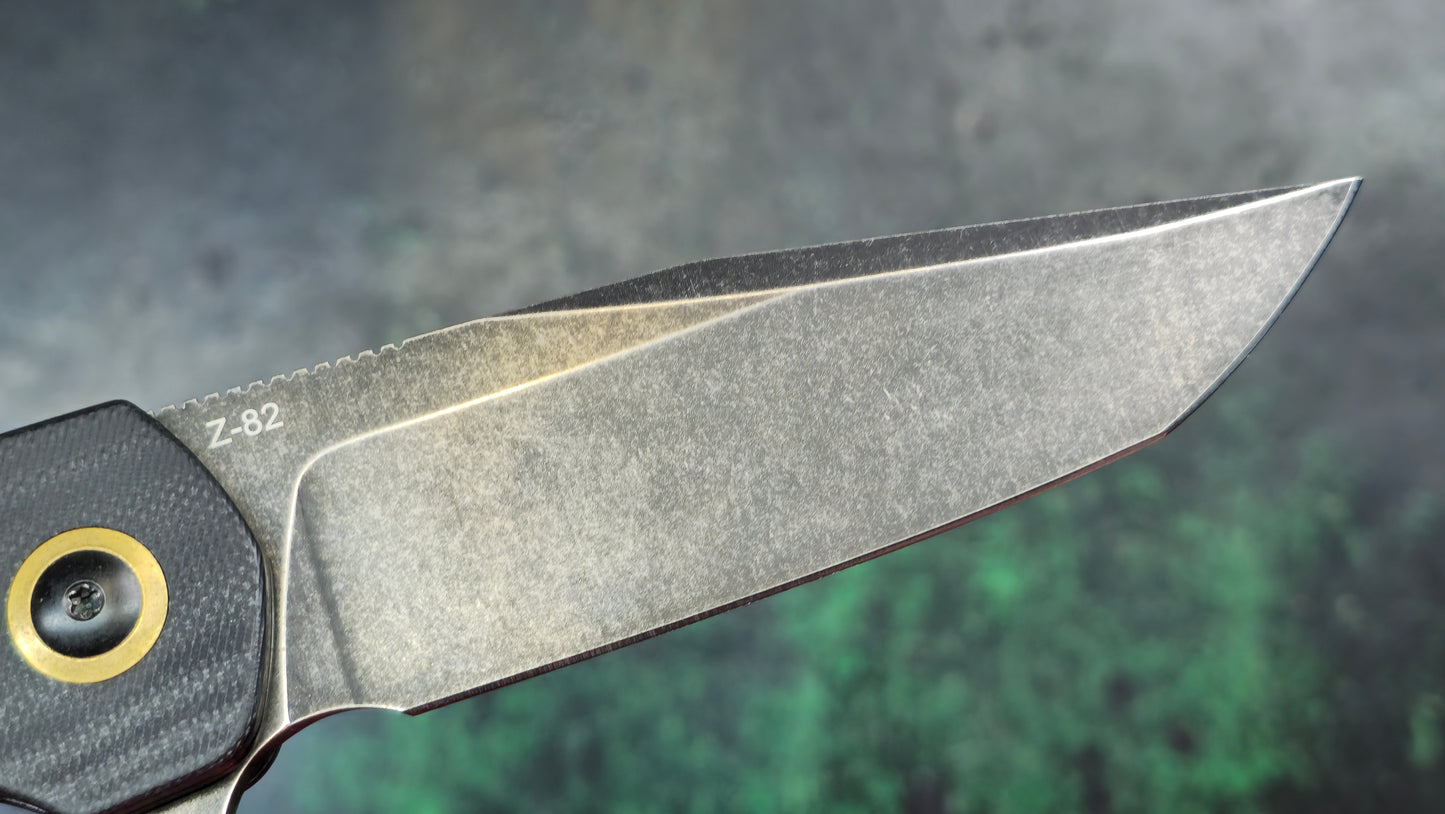 Kizer Z-82 Black G-10 Stonewashed N690 (NEW)
